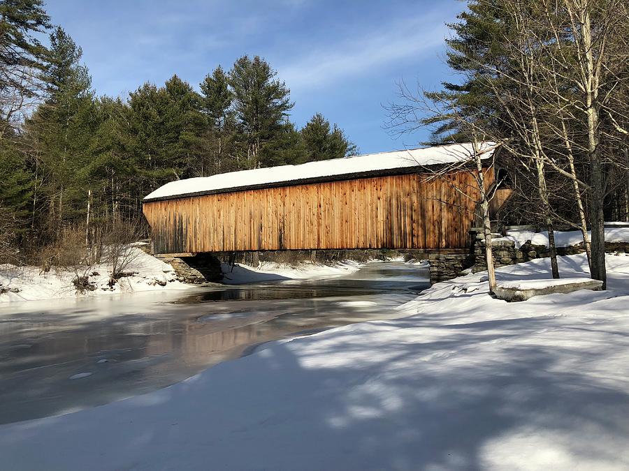 Corbin Covered Bridge Photograph by Paul Chandler | Fine Art America