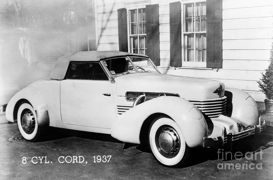 Cord Automobile, 1937 Photograph by Granger