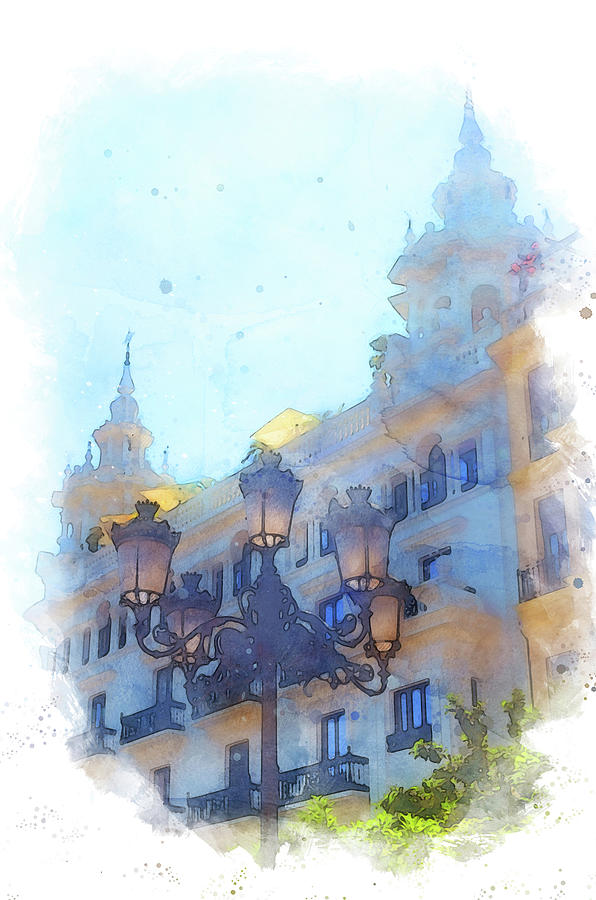 Cordoba, Andalusia - 08 Painting by AM FineArtPrints