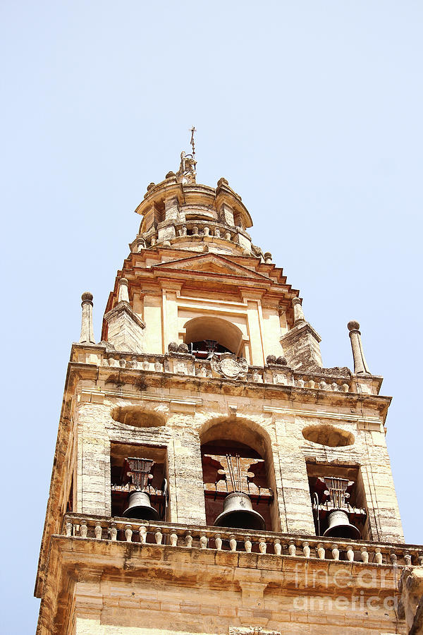 Cordoba Belltower Vertical Photograph by Eddie Barron