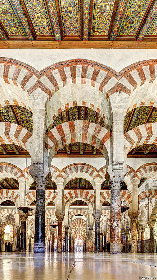 Cordoba Mosque Colonnade 05 Photograph by Weston Westmoreland