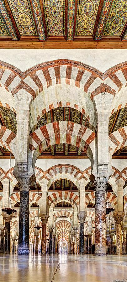 Cordoba Mosque Colonnade 06 Photograph by Weston Westmoreland