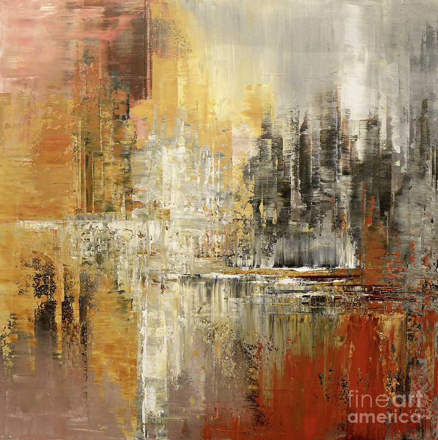 Abstract Painting - Core Sample by Tatiana Iliina