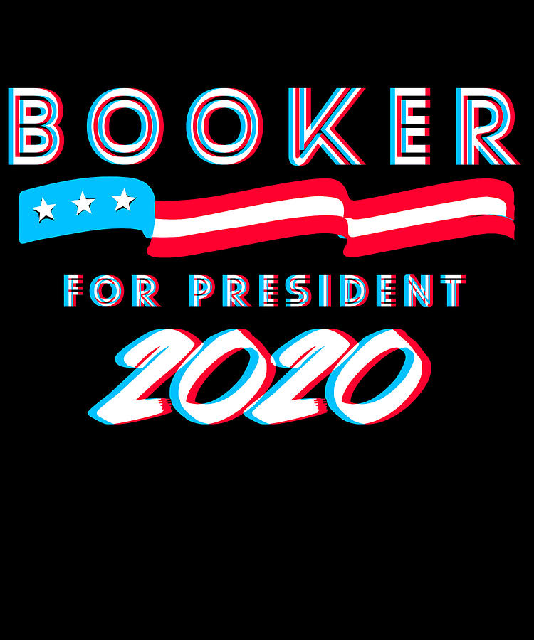 Corey Booker For President 2020 Digital Art by Flippin Sweet Gear