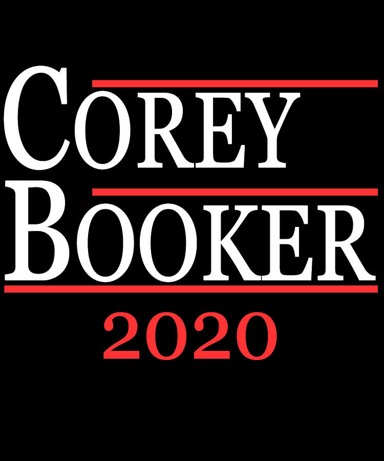 Corey Booker President 2020 Digital Art by Flippin Sweet Gear