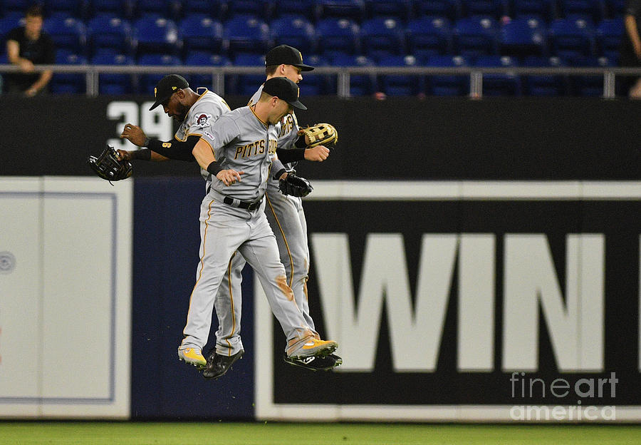 Corey Dickerson And Starling Marte Photograph by Mark Brown Corey Dickerson And Starling Marte Photograph by Mark Brown
