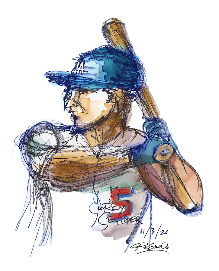 Los Angeles Dodgers World Series Champions 2020 Shirt Digital Art by Th -  Pixels