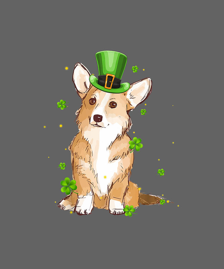 corgi st patrick's day