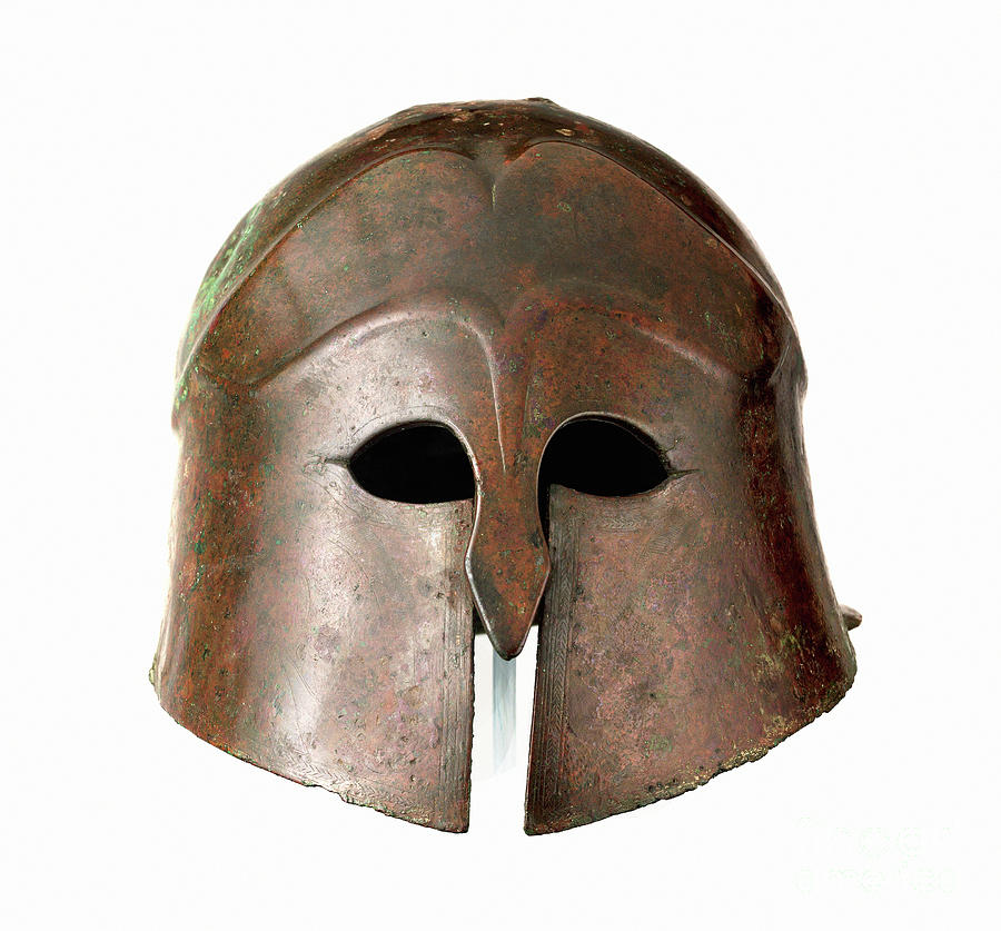 Corinthian Bronze Helmet by Granger - Pixels