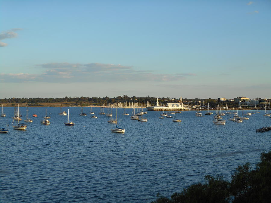 Corio Bay Geelong Photograph by Marlene Challis - Pixels