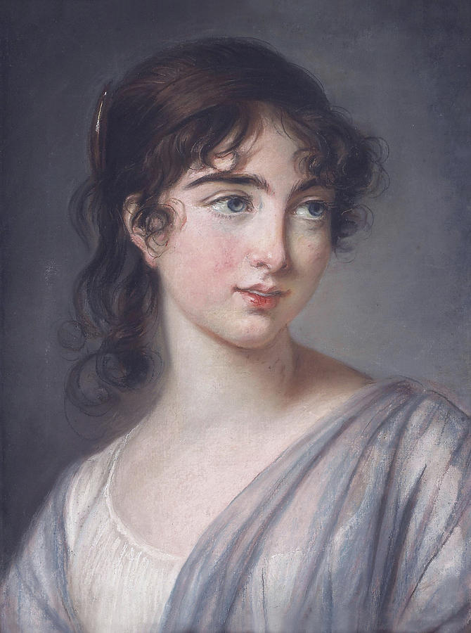 Corisande De Gramont Countess Of Tankerville By Elisabeth Louise Vigee Le Brun Pastel On Paper 45 8 Painting