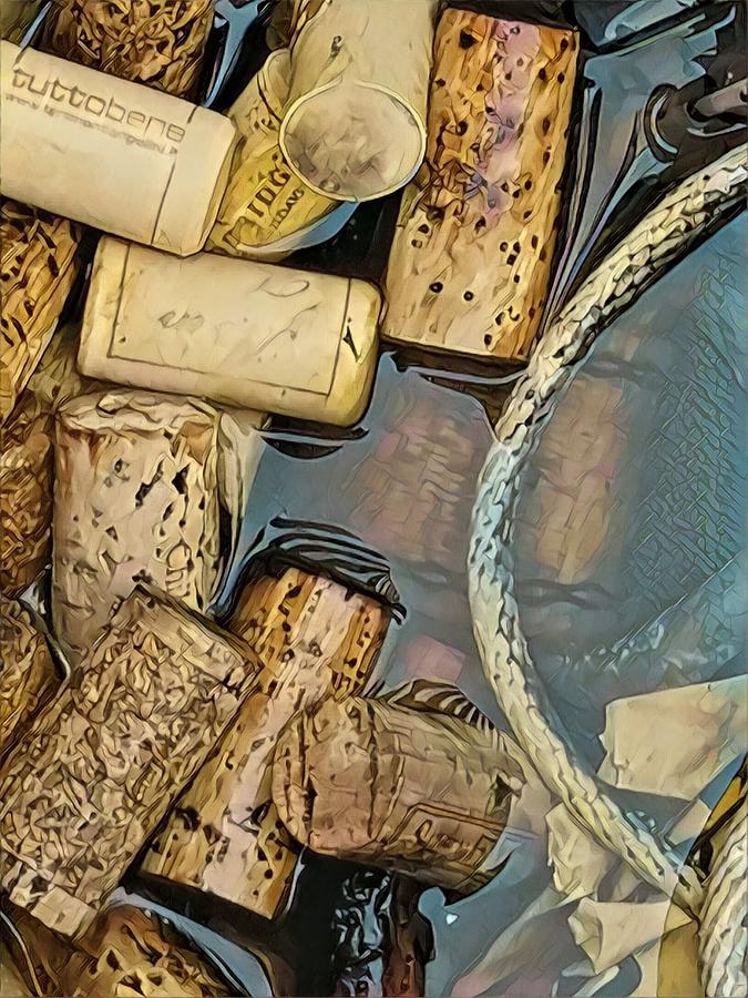 Corks afloat Photograph by Lauren Sage Corks afloat Photograph by Lauren Sage