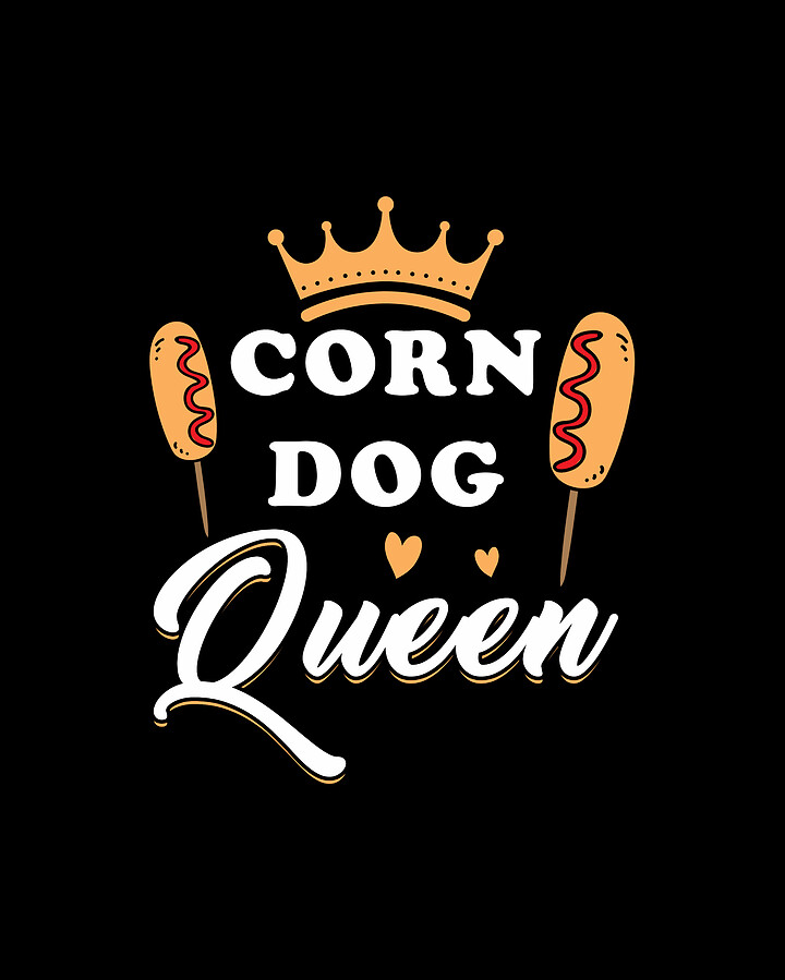Corn Dog Queen Digital Art by Manuel Schmucker Fine Art America