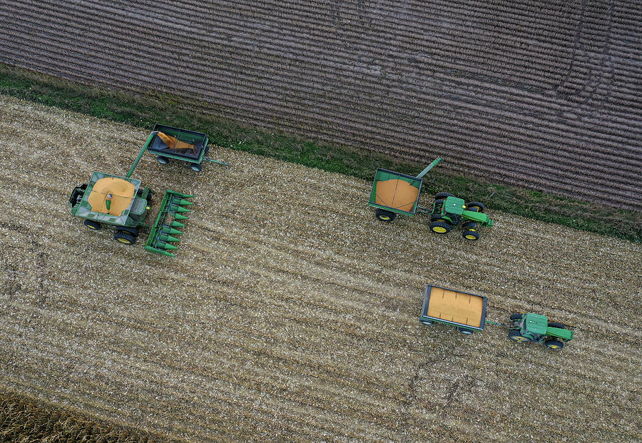 Corn Harvesting Equipment Photograph by Sandra Js