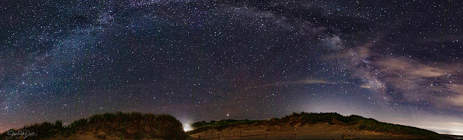 Corn Hill Beach Milky Way Arch Photograph by Stephen SetteDucati