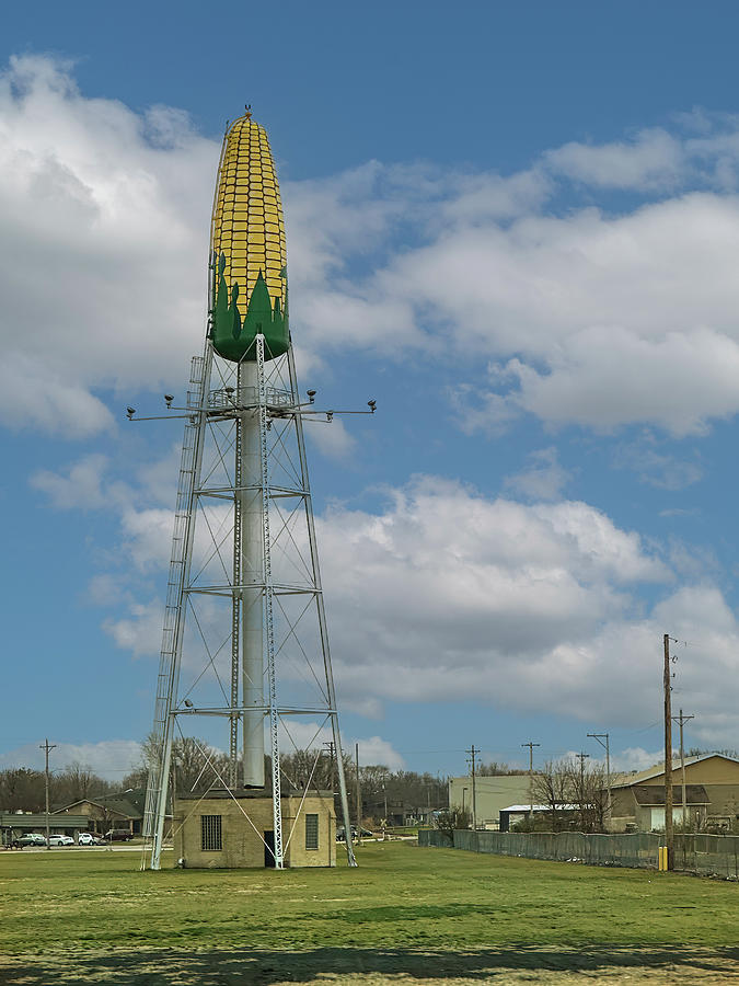 Corn Tower in Rochester MN Photograph by Patti Deters
