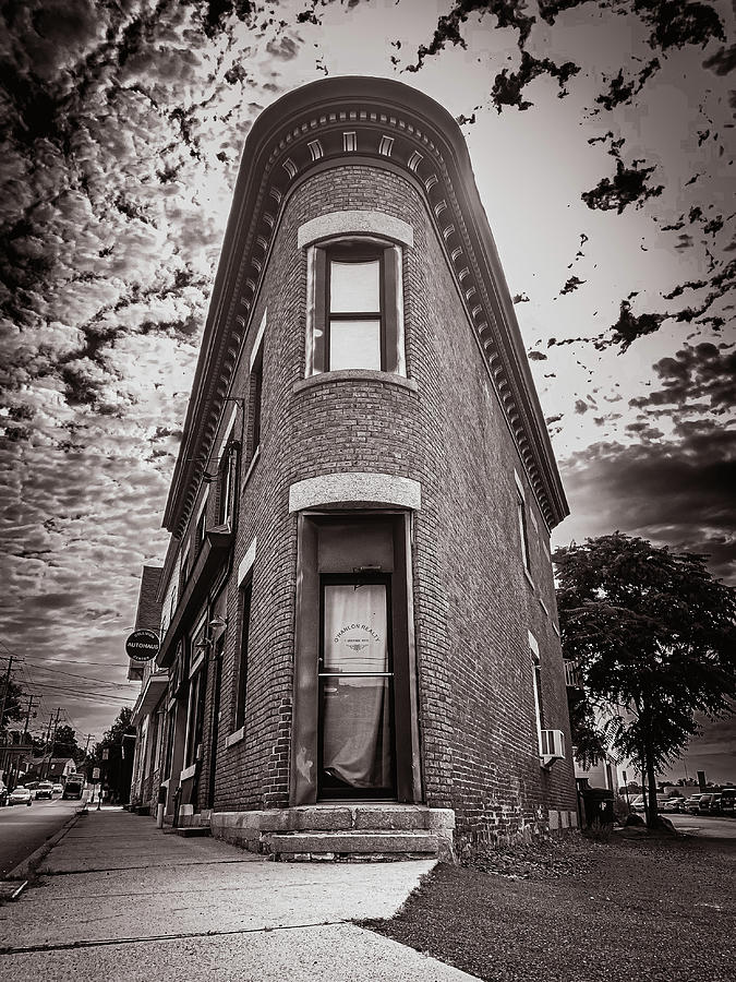Corner Building Photograph by Jim Feldman