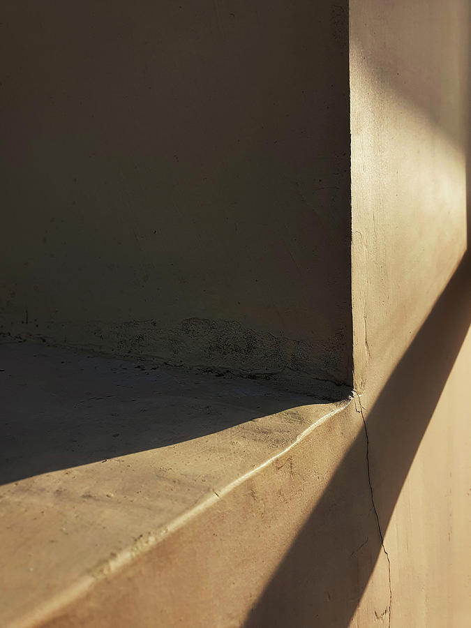 Corner with shadows Photograph by Prakash Ghai