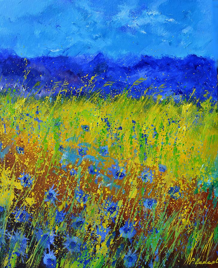 Cornflowers 562021 Painting
