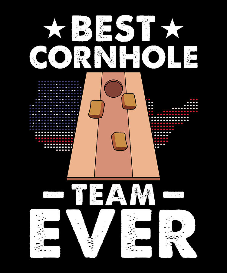 Cornhole Team Best Cornhole Team Ever USA Digital Art by Manuel ...