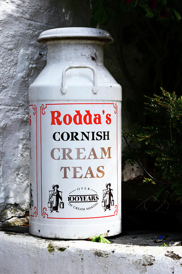 Cornish cream teas Photograph by James Brunker