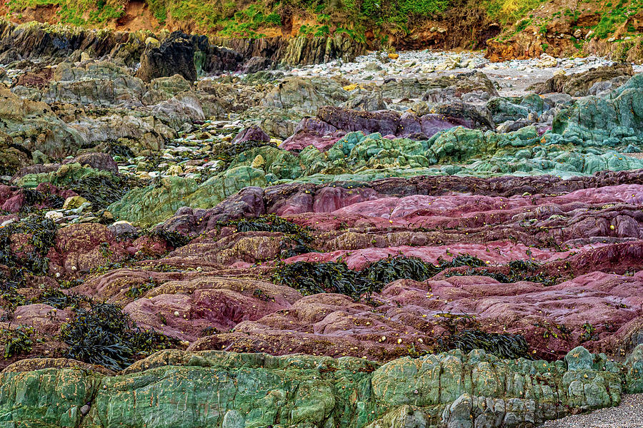 Cornish Rocks, Cornwall, England, UK Photograph by Mark Llewellyn
