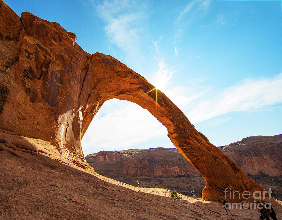 Corona Arch Moab Utah Photograph by Wayne Moran