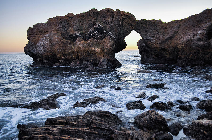 Corona del Mar Arch Photograph by Kyle Hanson