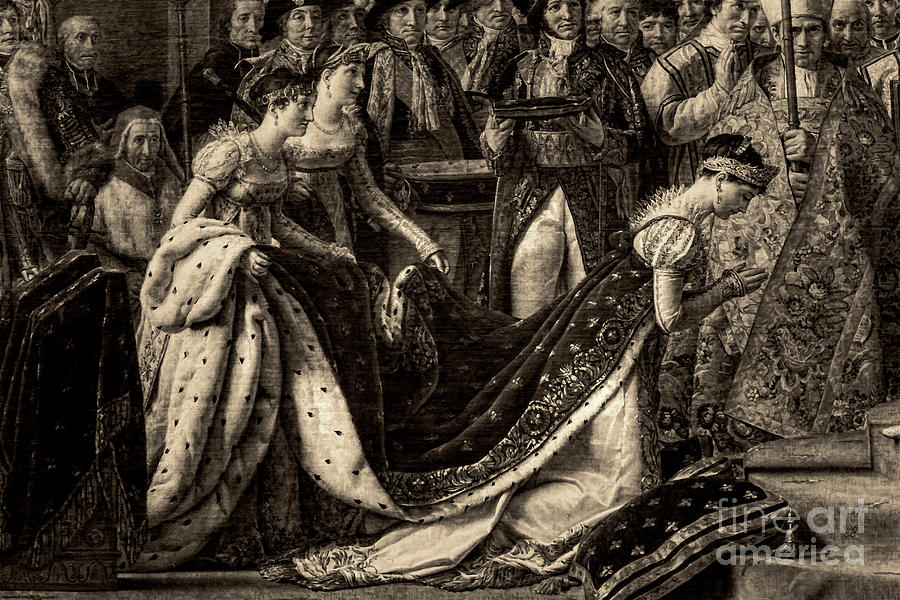 Coronation of the Empress Josephine Photograph by Elaine Teague