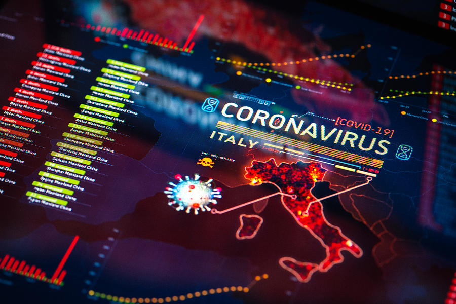 Coronavirus Outbreak in Italy Photograph by Da-kuk
