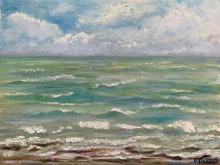 Corpus Bay Waters Painting by Melissa Torres