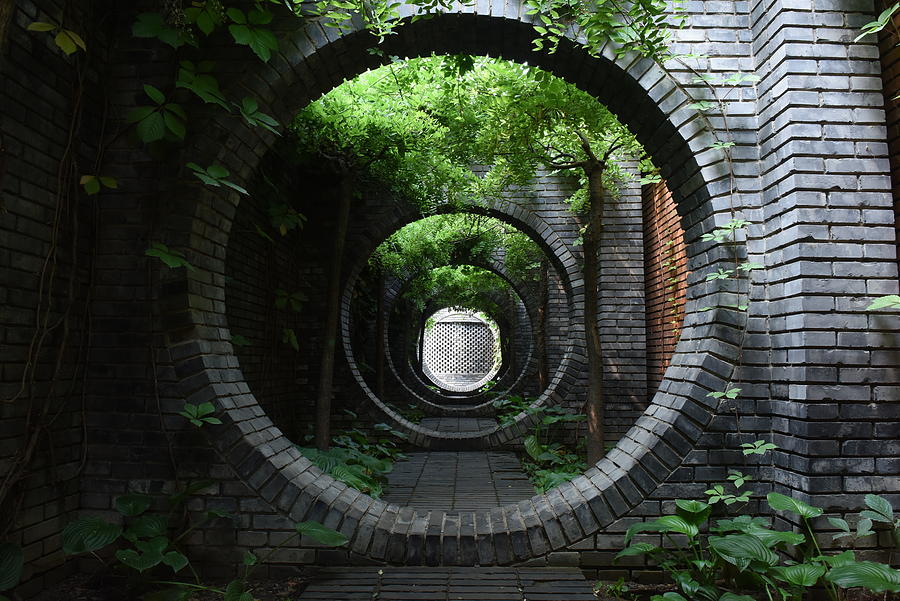 Corridor in Beijing Photograph by Ddukang
