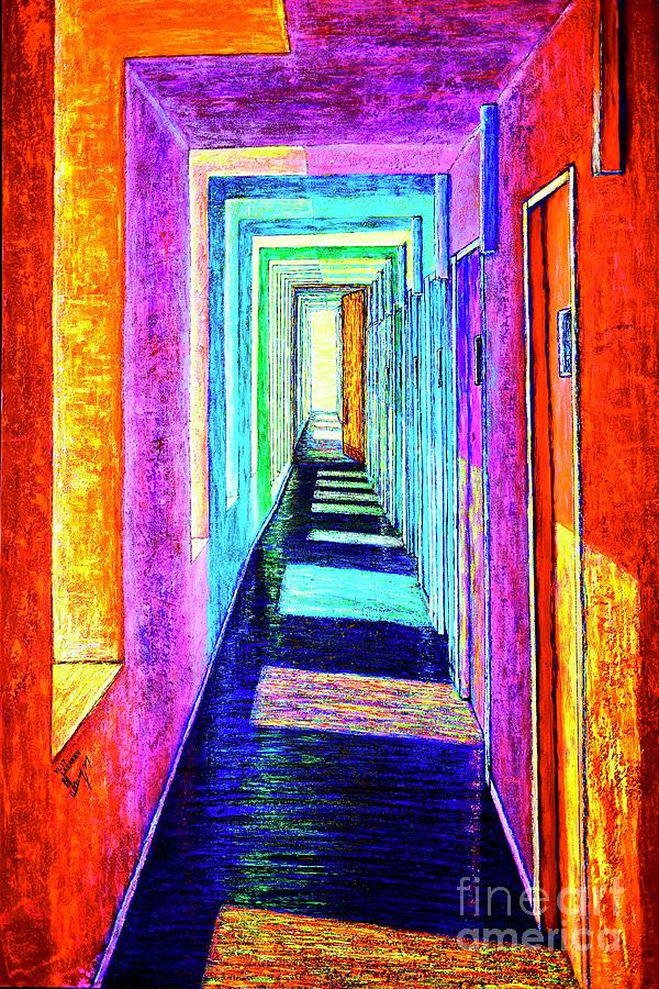 Corridor Painting by Viktor Lazarev