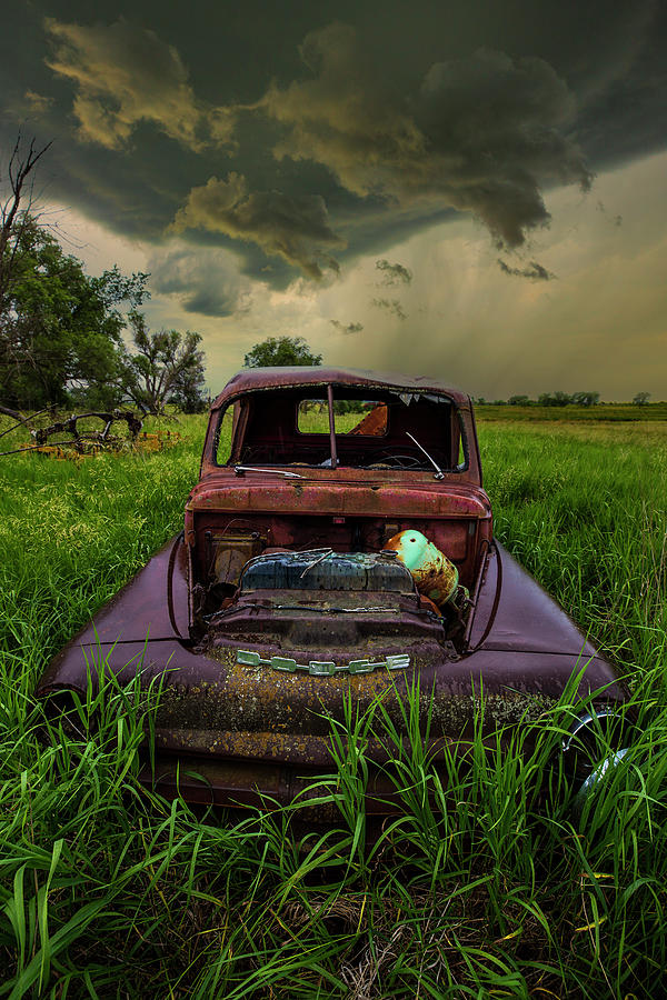 Corroded Photograph by Aaron J Groen