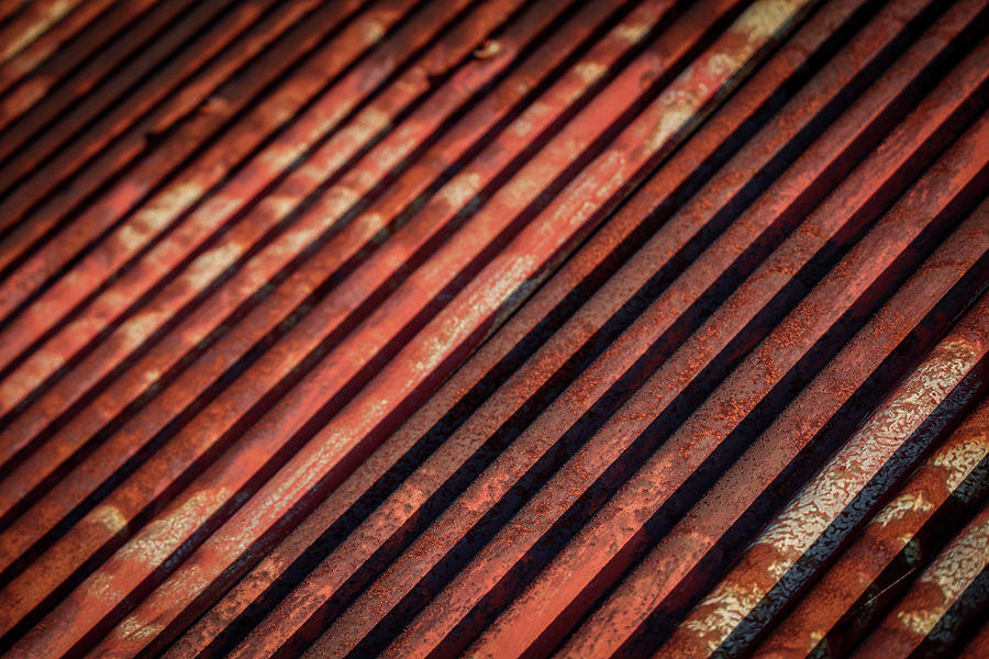 Corrugated farmhouse roof Photograph by Paul Jorgensen - Fine Art America