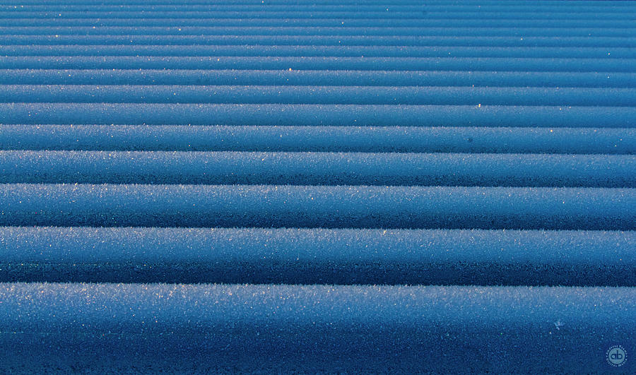 Corrugated frost Photograph by Anatole Beams