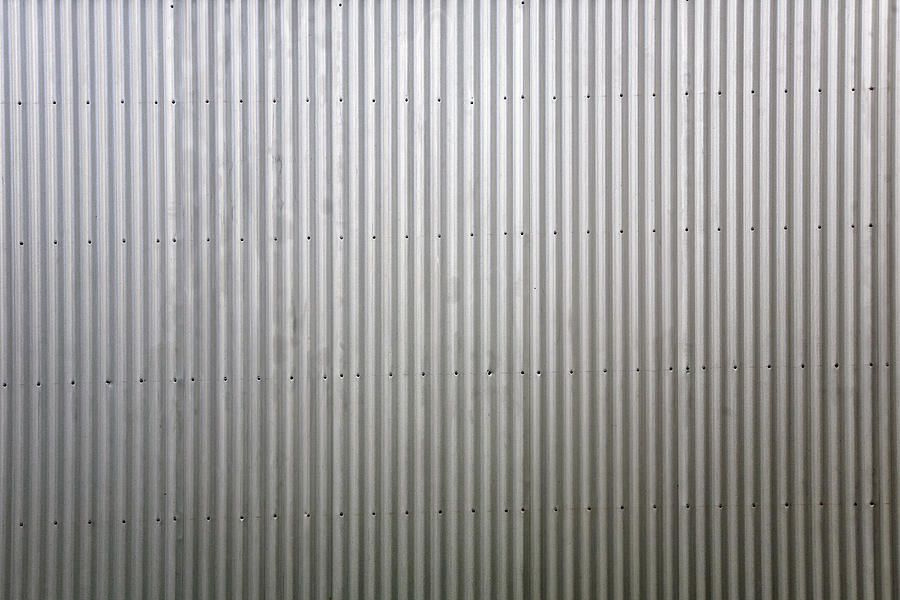 Corrugated iron Photograph by Grady Coppell