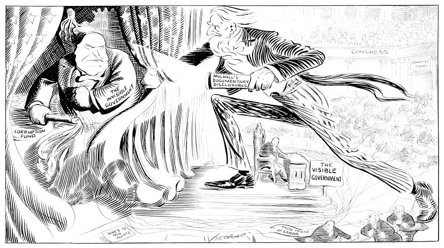 Corruption Cartoon, 1913 Drawing by John T McCutcheon - Fine Art America