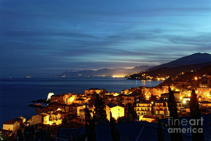 Corsica at night Photograph by Delphimages Photo Creations