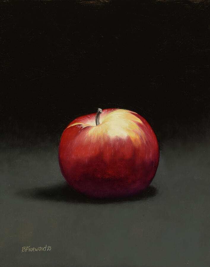 Fall Painting - Cortland Apple by Bill Finewood