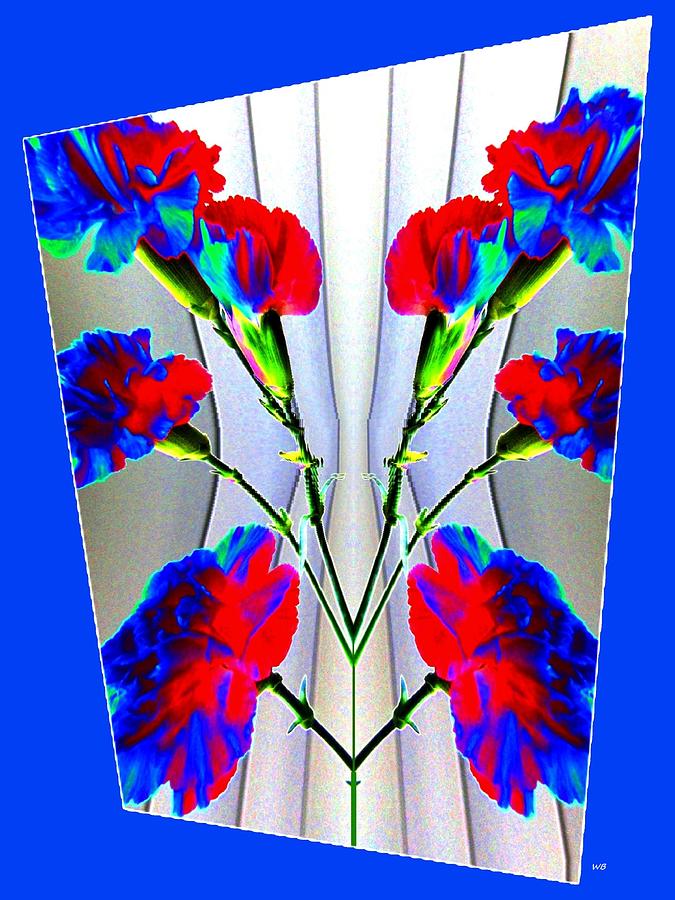 Coruscant Carnations Digital Art by Will Borden
