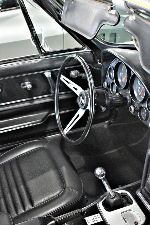 Corvette Cockpit Photograph by Karen Largent - Fine Art America