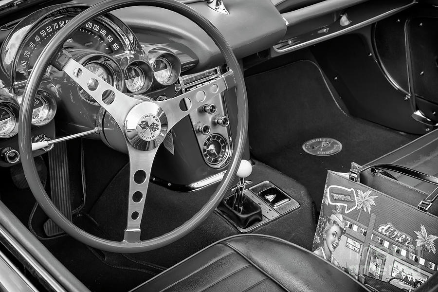Corvette Interior Photograph by Dennis Hedberg