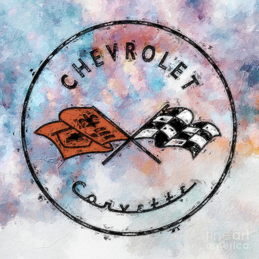 Corvette Painting by Jon Neidert