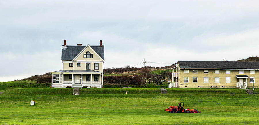 COs Residence and BOQ Fort Casey Photograph by Tom Cochran