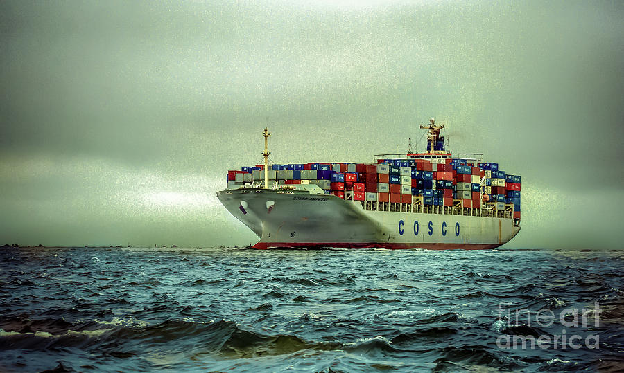 Boat Photograph - Cosco by Robert Bales