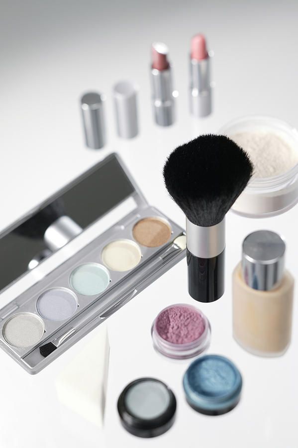 Cosmetic assortment Photograph by Comstock Images