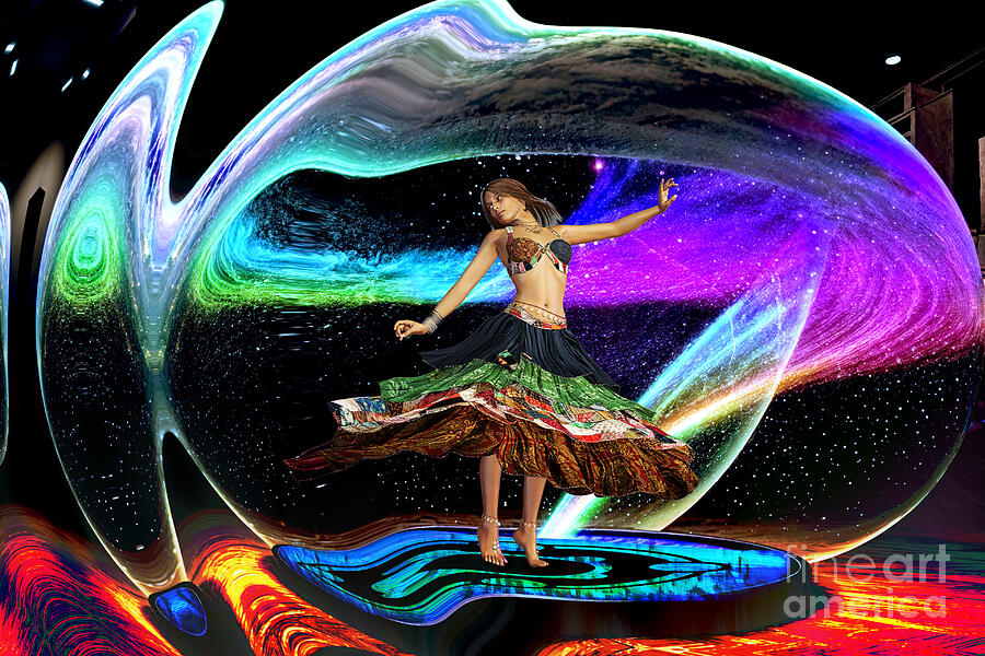 Cosmic Dancer Digital Art by Shadowlea Is