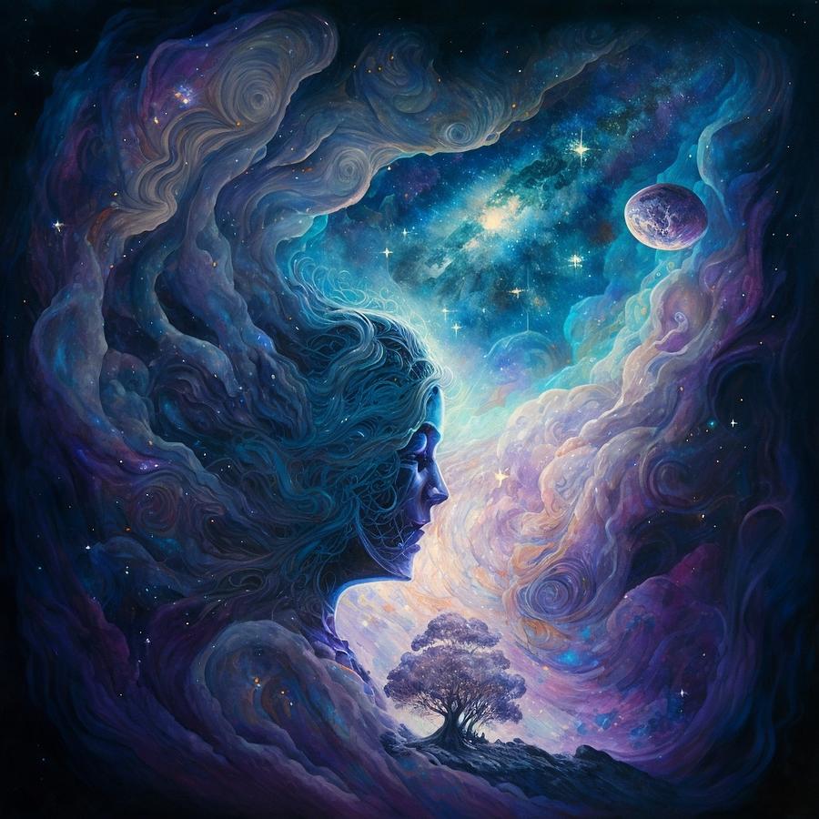 Astronaut Digital Art - Cosmic Dreams by Kamdon Simmons