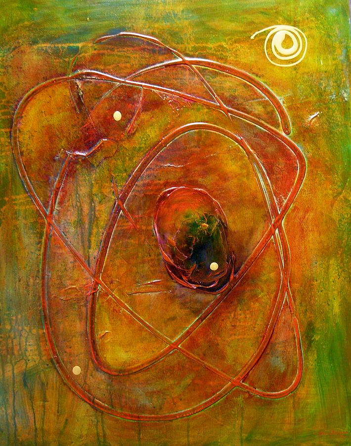 Cosmic Energy Painting by Valerie Greene